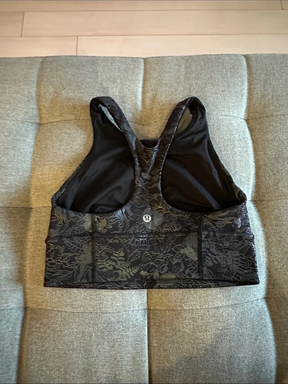 lululemon athletica black floral